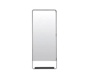 House Doctor Chic mirror with shelve black