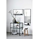 House Doctor Chic spiegel met plank zwart House Doctor Chic spiegel met plank zwart