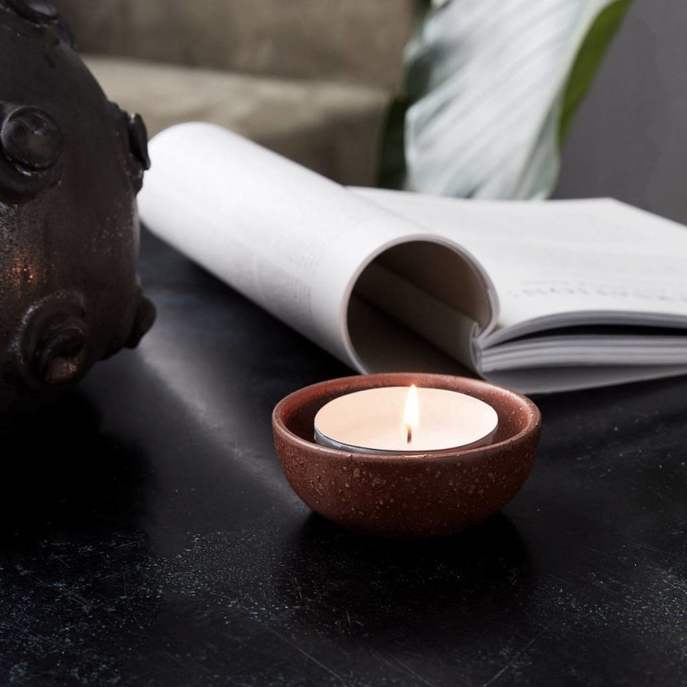 House Doctor échelle Diva brûlée henna ø8,5x3,5cm House Doctor échelle Diva brûlée henna ø8,5x3,5cm