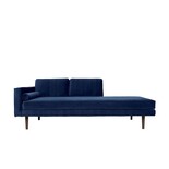 Broste Copenhagen Wind Chaiselong-Sofa blau Broste Copenhagen Wind Chaiselong-Sofa blau