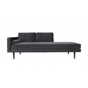Broste Copenhagen Wind Chaiselong sofa gray Broste Copenhagen Wind Chaiselong sofa gray