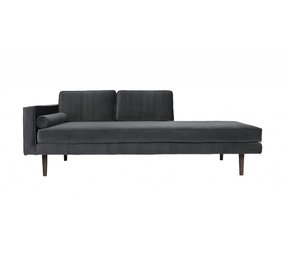 Broste Copenhagen Wind Chaiselong canapé gris Broste Copenhagen Wind Chaiselong canapé gris