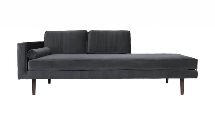 Broste Copenhagen Wind Chaiselong sofa gray