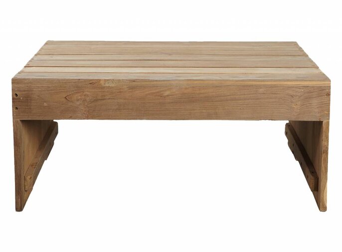 House Doctor Woodie Fußbank Holz