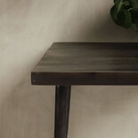 House Doctor Planlagt svart tre bord 70x70x76cm House Doctor Planlagt svart tre bord 70x70x76cm