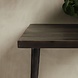 House Doctor Slated tafel hout zwart 70x70x76cm House Doctor Slated tafel hout zwart 70x70x76cm