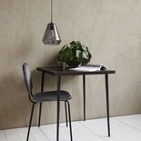 House Doctor Slated table wood black 70x70x76cm