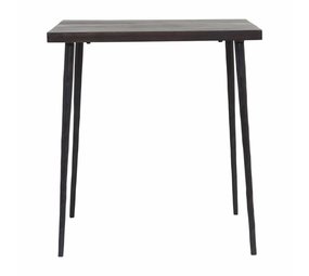 House Doctor table en bois noir slated House Doctor table en bois noir slated