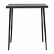 House Doctor Slated tafel hout zwart 70x70x76cm House Doctor Slated tafel hout zwart 70x70x76cm