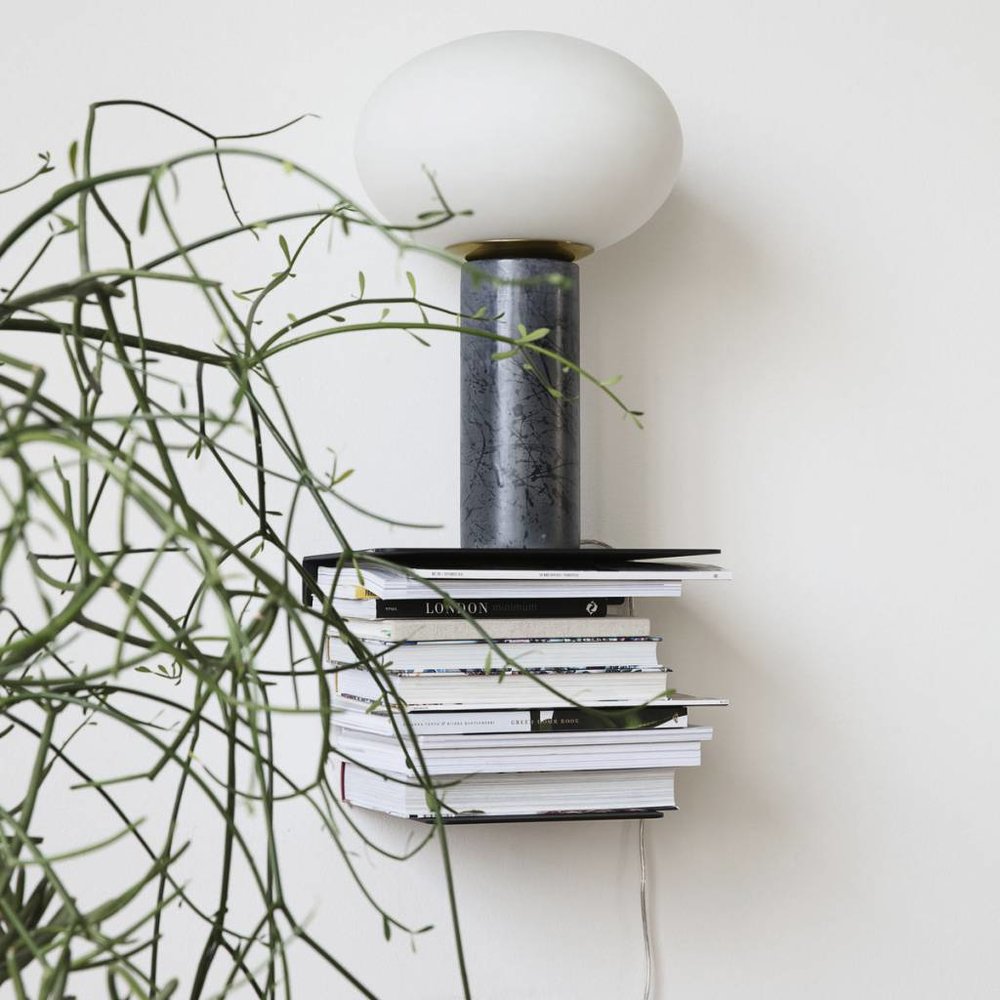 House Doctor Book wall shelf black 32x25x23cm House Doctor Book wall shelf black 32x25x23cm