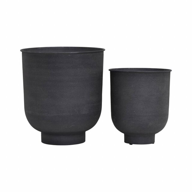 House Doctor Vig FlowerPot réglé gris