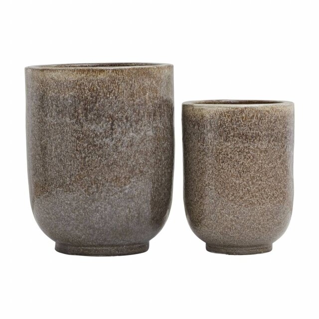 House Doctor Pho flowerpot set nougat