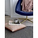 Bloomingville Elegant fauteuil blauw velours Bloomingville Elegant fauteuil blauw velours