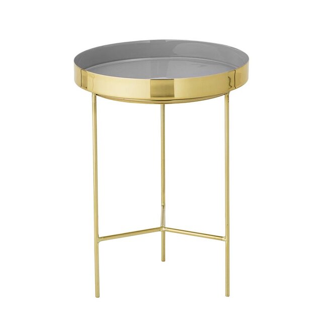 Bloomingville Tray tafel grijs Ø30x40cm