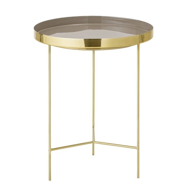 Bloomingville table Plateau brun Ø40x50cm