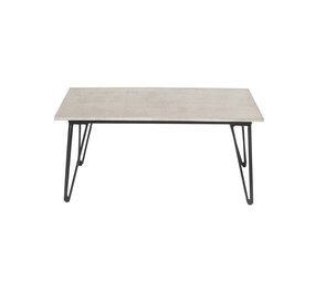 Bloomingville Table basse Mundo gris 90x42x60cm Bloomingville Table basse Mundo gris 90x42x60cm