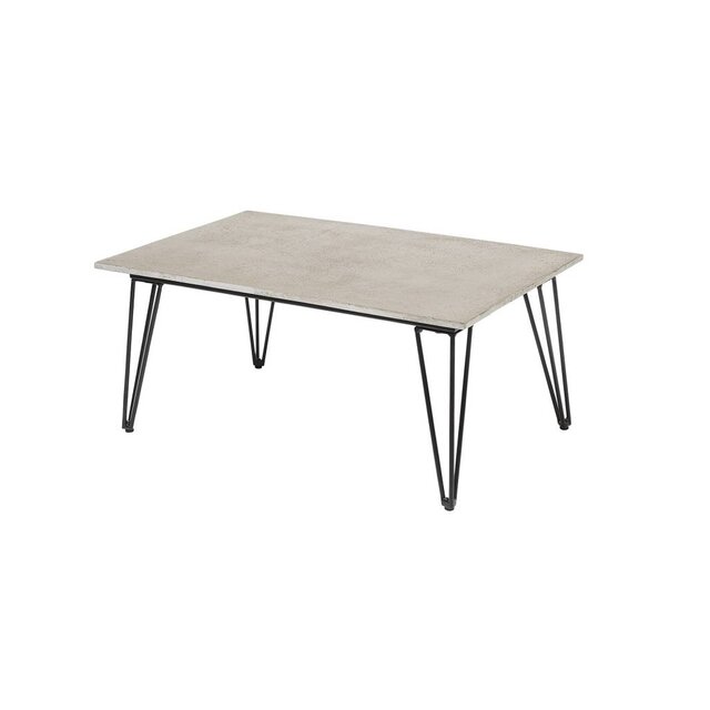 Bloomingville Table basse Mundo gris 90x42x60cm