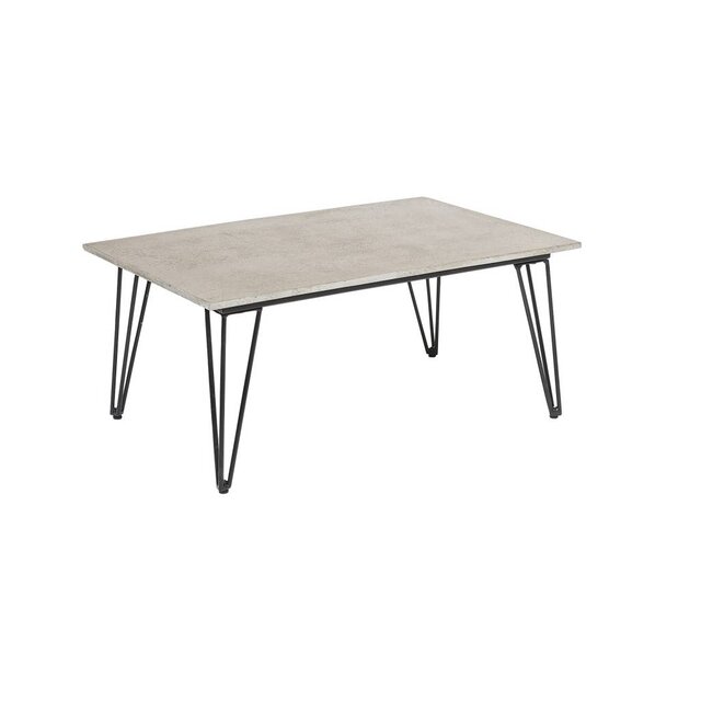Bloomingville Table basse Mundo gris 90x42x60cm