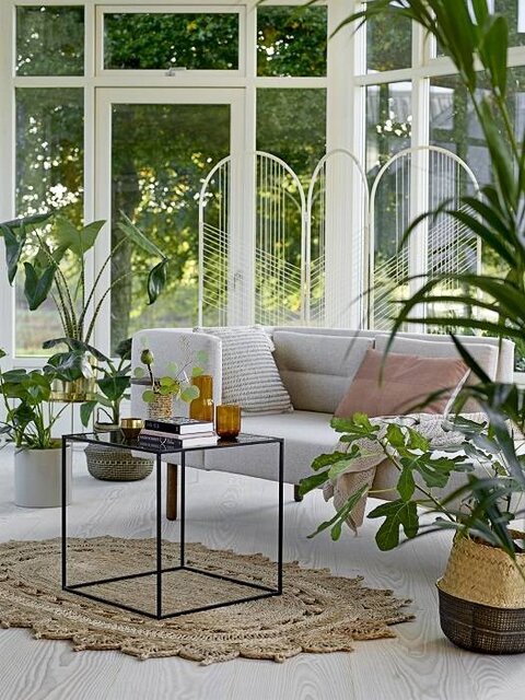 Bloomingville Tray tafel grijs Ø30x40cm