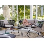 Bloomingville Mundo coffee table gray 90x42x60cm Bloomingville Mundo coffee table gray 90x42x60cm