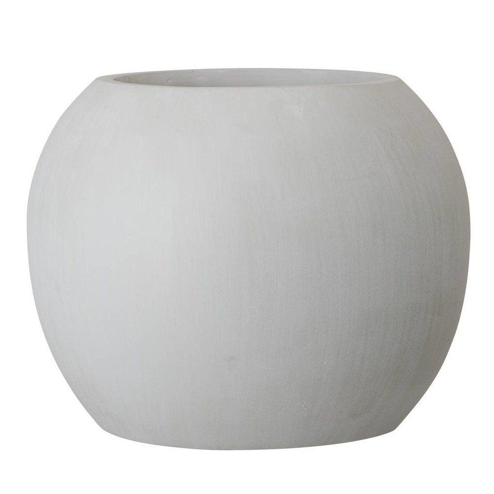 Bloomingville Flowerpot grau Ø25x20cm Bloomingville Flowerpot grau Ø25x20cm
