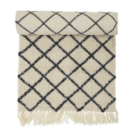 Bloomingville Rug wool - LIVING AND CO.