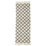 Bloomingville Tapis en laine naturelle 200x70cm Bloomingville Tapis en laine naturelle 200x70cm