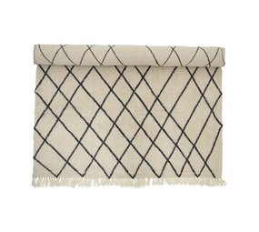 Bloomingville Tapis en laine naturelle 300x200cm Bloomingville Tapis en laine naturelle 300x200cm