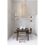 Ay Illuminate Suspension Z1 thé noir sisal teint juste ø67x100cm Ay Illuminate Suspension Z1 thé noir sisal teint juste ø67x100cm