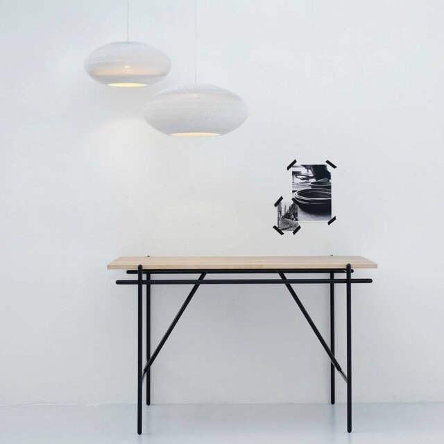 Graypants Lampe suspendue Disc 24 blanche - GP-1142