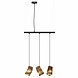 Graypants Moa Linear3 hanglamp bruin Ø15x54cm Graypants Moa Linear3 hanglamp bruin Ø15x54cm