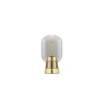 Normann Copenhagen Lampada da tavolo AMP ottone grigio - 502168