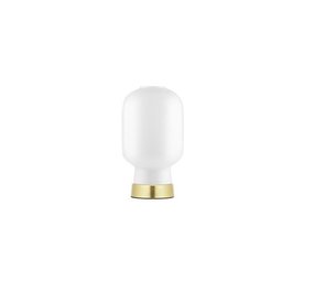 Normann Copenhagen Lámpara de mesa AMP latón blanco Normann Copenhagen Lámpara de mesa AMP latón blanco