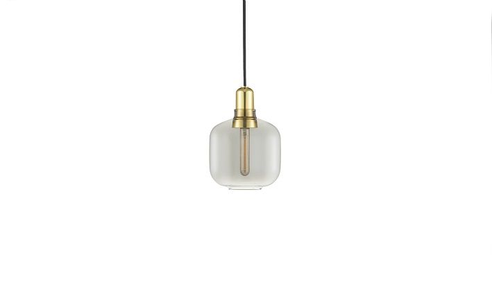 Normann Copenhagen AMP Petite suspension laiton gris - 502164
