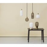 Normann Copenhagen AMP Large hanglamp grijs messing - 502166