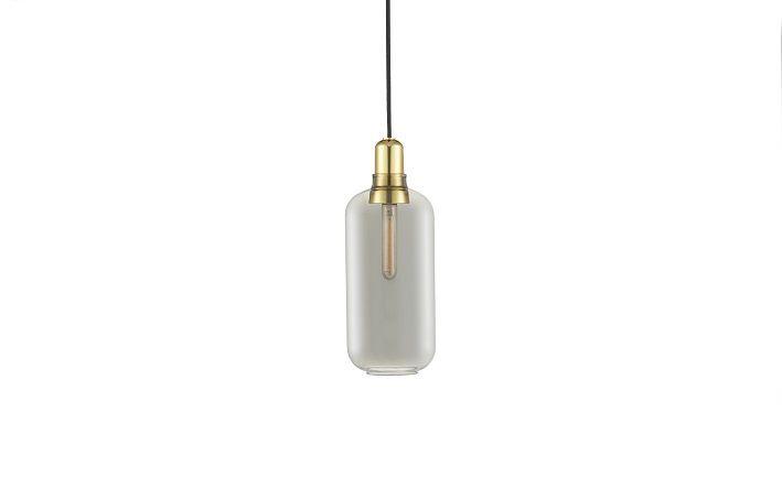Normann Copenhagen AMP Grande suspension laiton gris - 502166