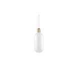 Normann Copenhagen AMP Stor hængelampe hvid messing - 502167 Normann Copenhagen AMP Stor hængelampe hvid messing - 502167