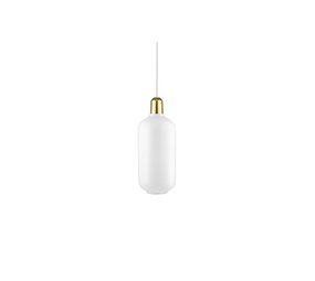 Normann Copenhagen AMP Stor hengende lampe hvit messing Normann Copenhagen AMP Stor hengende lampe hvit messing