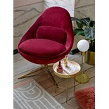 Bloomingville Tafellamp goud glas Ø19xH55 cm Bloomingville Tafellamp goud glas Ø19xH55 cm