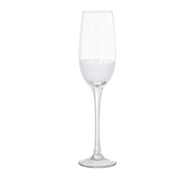 Bloomingville Champagne vidrio con motivos Ø6,5x25 cm