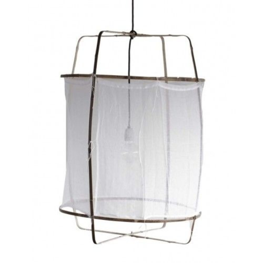 Ay Illuminate Pendelleuchte Z1 weiße Baumwolle ø67x100cm Ay Illuminate Pendelleuchte Z1 weiße Baumwolle ø67x100cm
