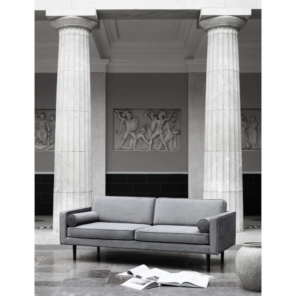 Broste Copenhagen Wind sofa gray