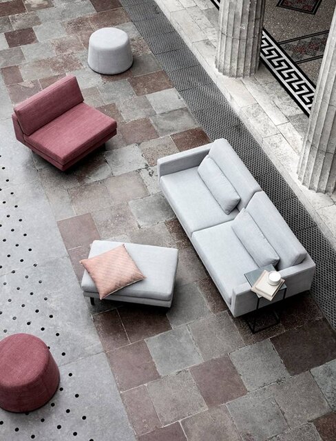 Broste Copenhagen Air fauteuil grijs Broste Copenhagen Air fauteuil grijs