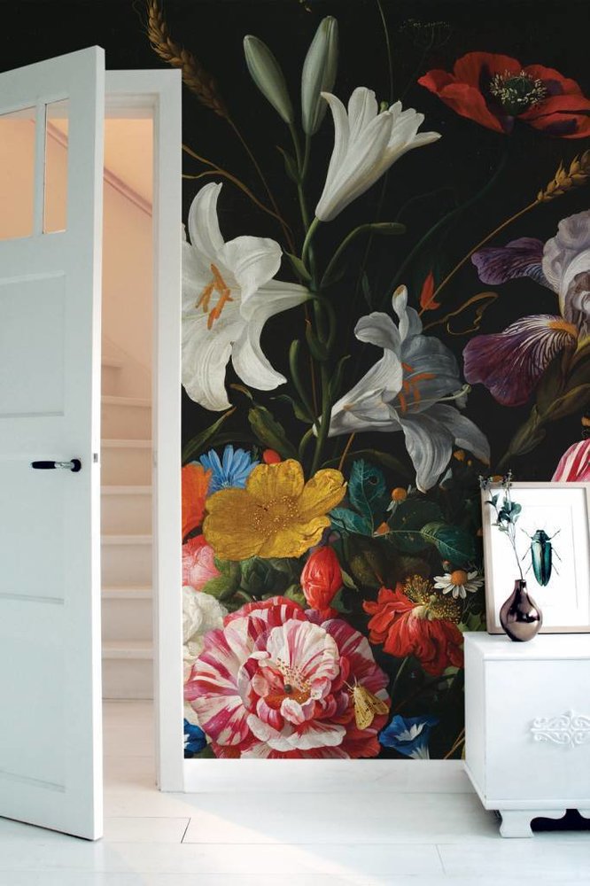 KEK Amsterdam Golden Age Flowers 5 floral wallpaper KEK Amsterdam Golden Age Flowers 5 floral wallpaper