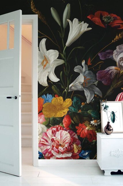 KEK Amsterdam Golden Age Flowers 5 floral wallpaper