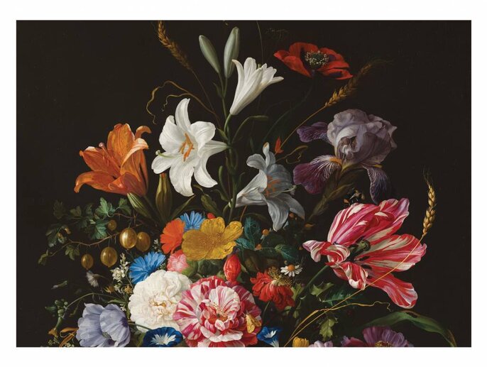 KEK Amsterdam Golden Age 5 Fiori carta da parati floreale