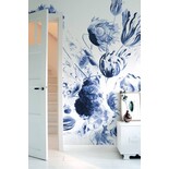 KEK Amsterdam Royal Blue Flowers II floral wallpaper KEK Amsterdam Royal Blue Flowers II floral wallpaper