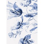 KEK Amsterdam Papier peint floral Royal Blue Flowers III KEK Amsterdam Papier peint floral Royal Blue Flowers III