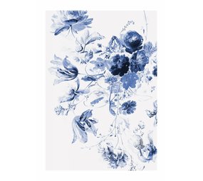 KEK Amsterdam Papier peint floral Royal Blue Flowers III