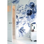 KEK Amsterdam Royal Blue Flowers III blommig tapet KEK Amsterdam Royal Blue Flowers III blommig tapet